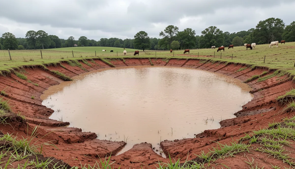 How to clear muddy pond water: jar test, then alum or gypsum