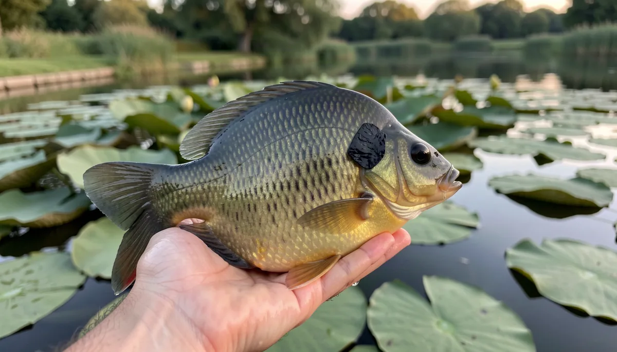 How to grow big bluegill in a pond