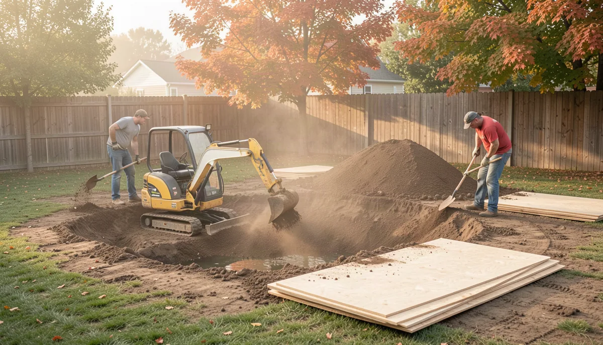 How long does it take to build a pond?