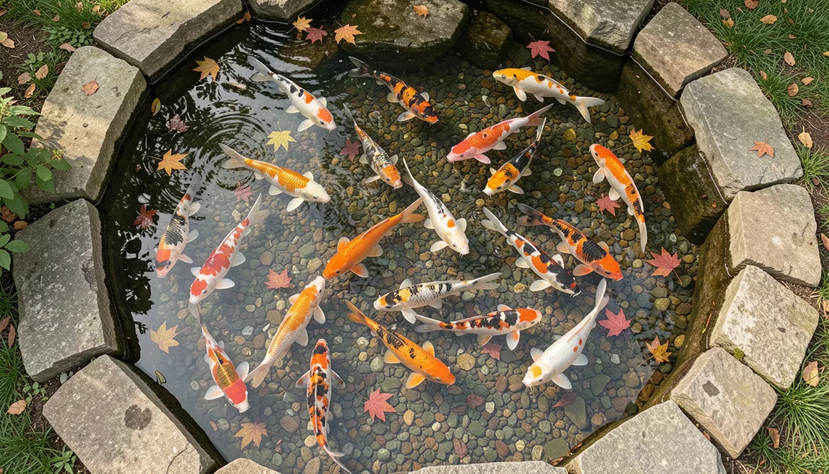 How many koi per gallon? Every stocking rule for one pond