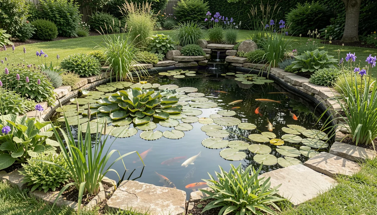 How many plants does a pond need?