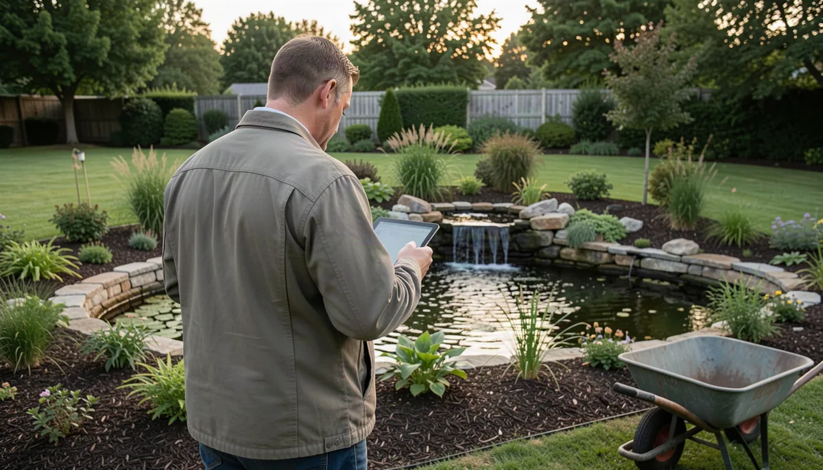 How to estimate and quote a pond build
