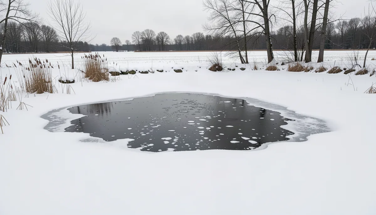 Winterkill: how deep, keep a hole in the ice, where the diffuser goes